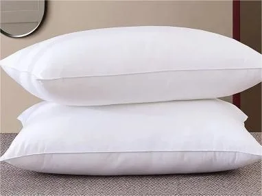 Weißes Hotelkissen zum Schlafen mit Polyester-Kugelfaser-Füllkissen