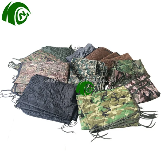 Winter große tragbare wasserdichte Poncho Liner Camping Decke Outdoor Camouflage Woobie Decke